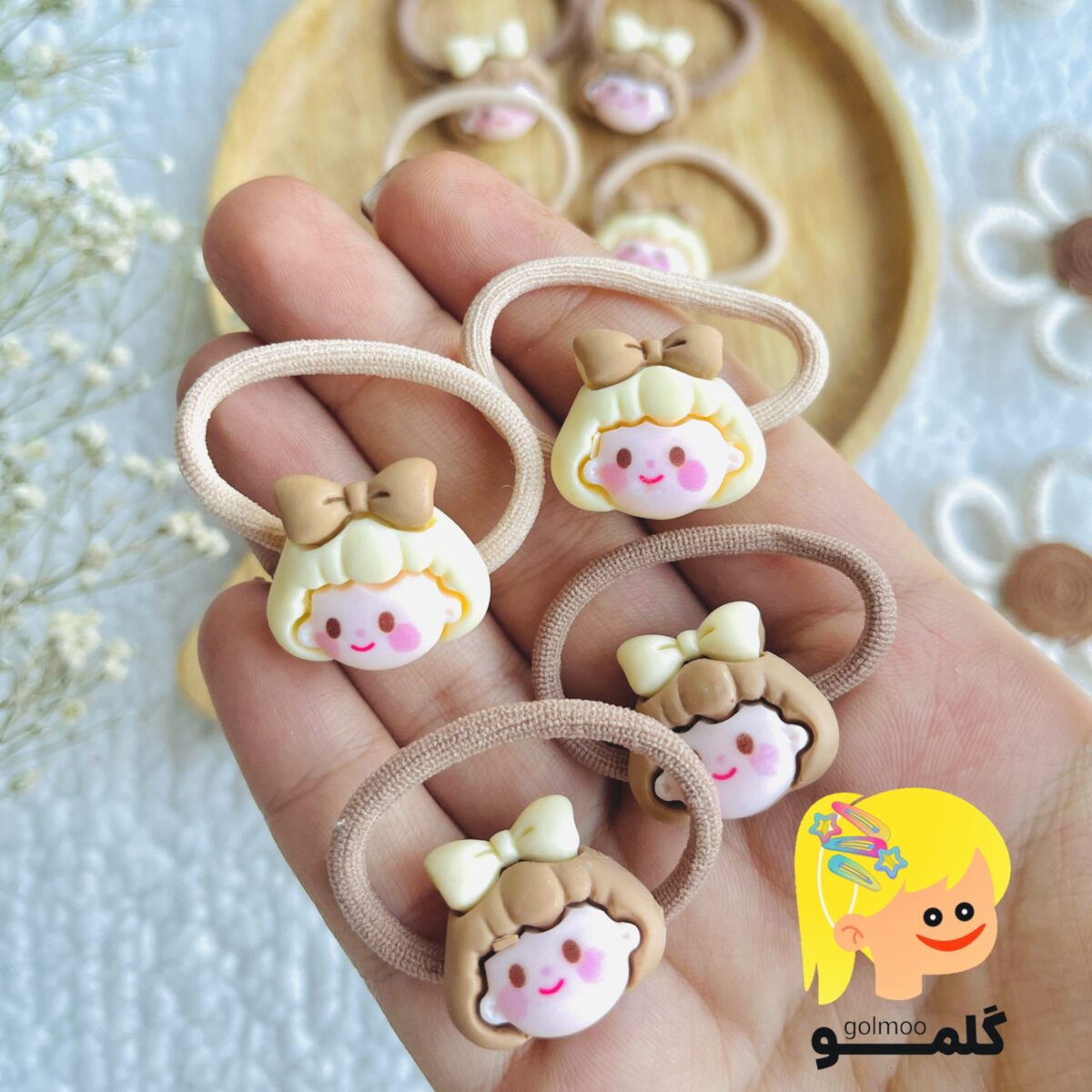 کش مو جفتی طرح دختر