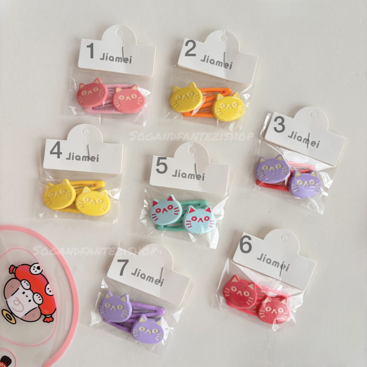 گیره تقتقی جفتی گربه